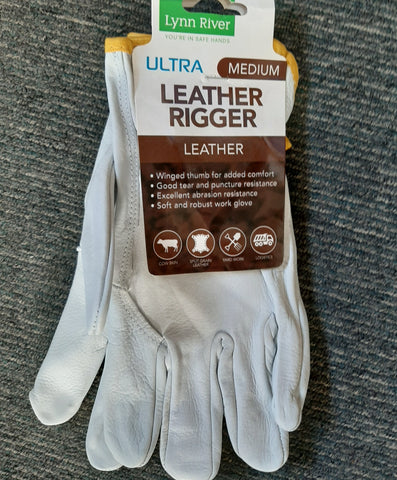 Lynn River Ultra Leather Rigger Gloves